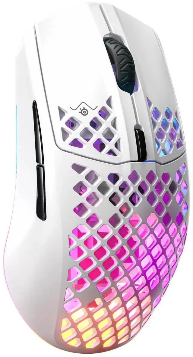 Main image of DIXSG Aerox 3 Wireless - Honeycomb RGB Optical Gaming Mouse - Ultra-Lightweight Water Resistant Design - Snow