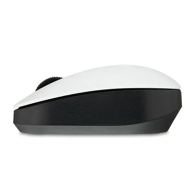 Alt view image 4 of 4 - DIXSG Wireless Travel Mouse with 3 Buttons and Scroll Wheel, Wireless USB Receiver, White