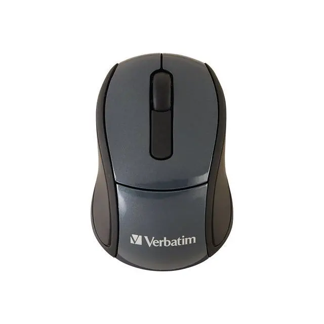 Alt view image 7 of 7 - DIXSG 97470 Graphite 3 Buttons 1 x Wheel USB RF Wireless Optical Mouse