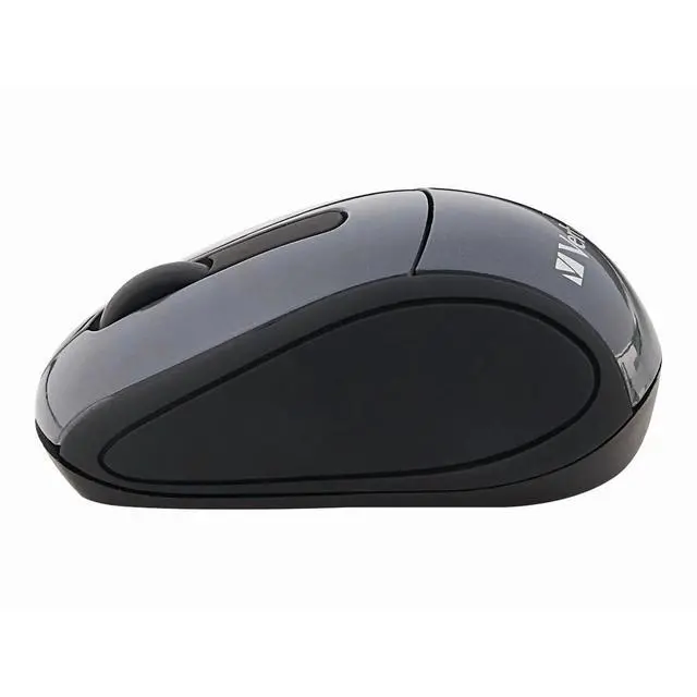 Alt view image 4 of 7 - DIXSG 97470 Graphite 3 Buttons 1 x Wheel USB RF Wireless Optical Mouse