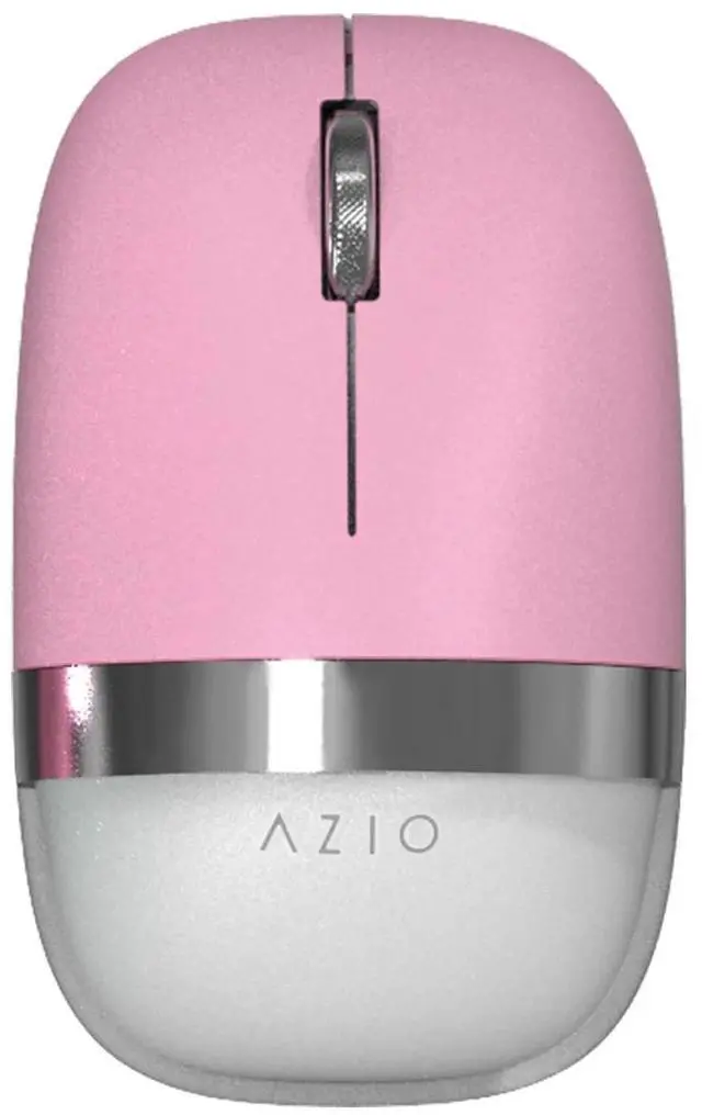 Main image of DIXSG IZO Cordless Optical Computer Mouse, Ergonomic, 3 Buttons, Bluetooth 3.0/5.0 and 2.4G RF-USB (Pink Blossom), IM408