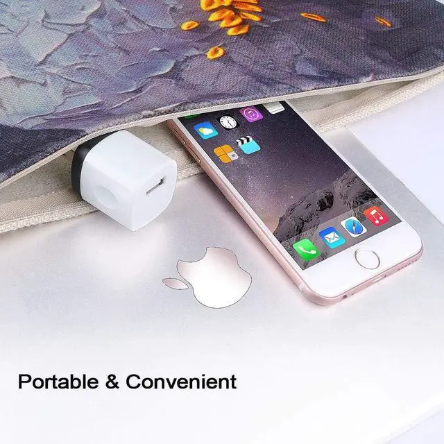 Alt view image 6 of 7 - Wall Adapter 10 Pack,UorMe 1A 5V Single Port Charger Power USB Plug Charging Cube Block Box Compatible iPhone 14 13 12 SE 11, Galaxy S23 Ultra S22 S21 FE S10e S9 A13 A03s A71 A51 Note20 Google 8A 7A