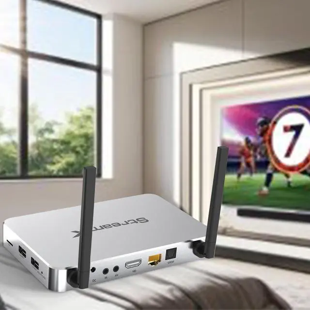 Alt view image 5 of 7 - X2 Max Android 12.0 TV Box 6K Ultra HD HDR10 | 4GB RAM+64GB ROM | Dual-Band WiFi 6/Bluetooth 5.0 | Includes HDMI Cable & Voice Remote Control