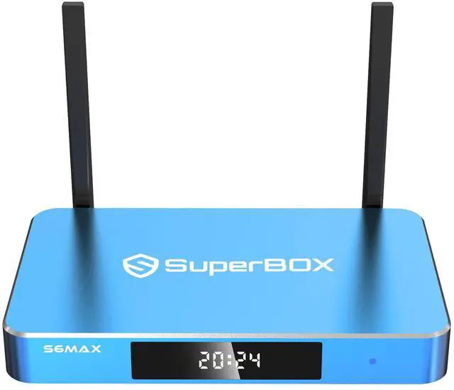 Alt view image 5 of 7 - SuperBOX S6 MAX Android TV Box: 6K Ultra HD Streaming, WiFi 6 & Gigabit Ethernet, 4GB RAM/64GB Storage - Fast Android 12 Streaming Media Box