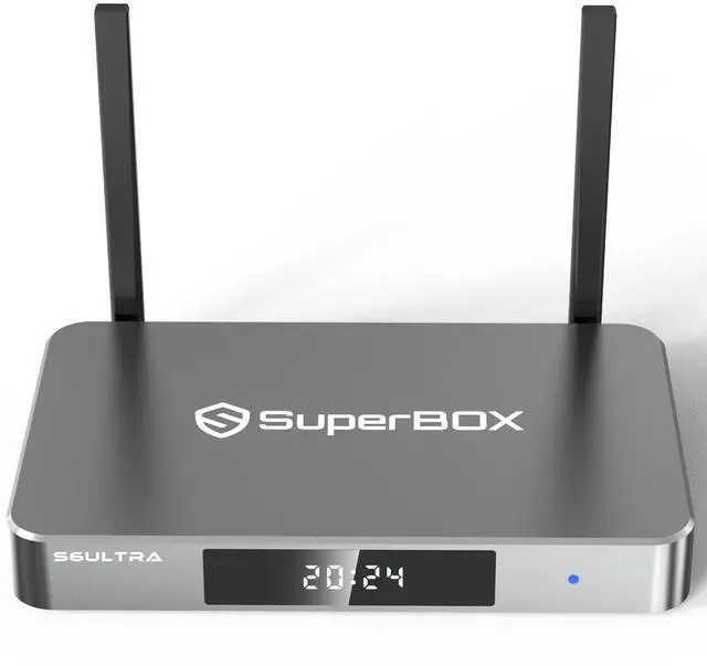 Alt view image 4 of 6 - SuperBOX S6 ULTRA Android 12 TV Box 128GB Storage 4GB RAM | 6K@60fps H.265 | WiFi 6 & Gigabit Ethernet | Quad-core Cortex-A53 | Bluetooth 5.2 Streaming Media Player