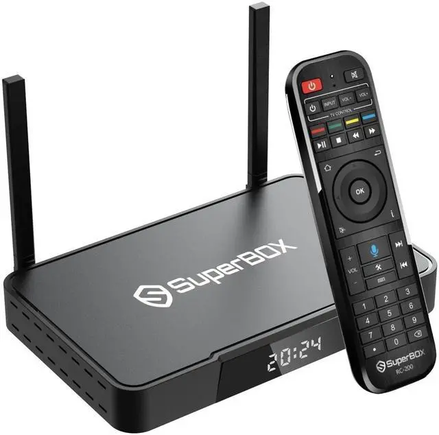 Main image of SuperBox S6 Pro TV Box 6K Android 12, 4GB RAM 32GB Storage, WiFi 6 & Gigabit Ethernet, H.265 6K@60fps, Quad-Core, Bluetooth 5.2 - Ultimate Streaming Media Player