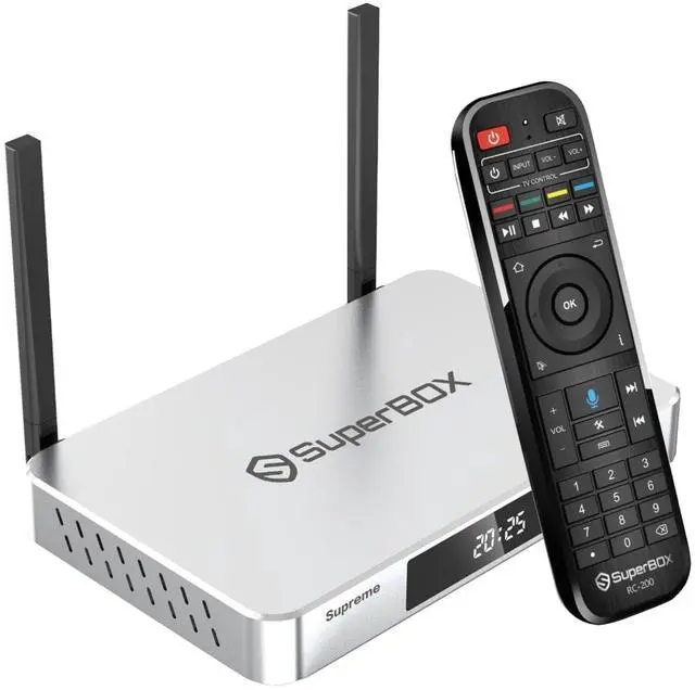 Main image of SuperBox Supreme 4GB RAM128GB ROM Android 12 TV Box | Quad-Core Processor | 4K Ultra HD Media Player