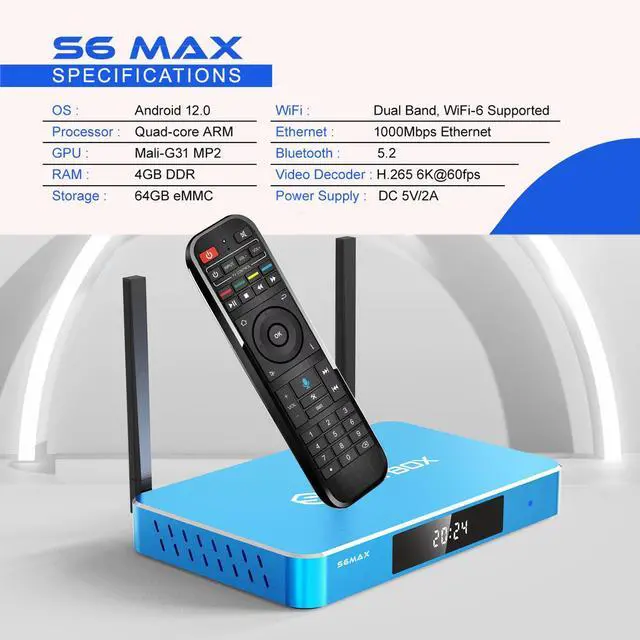 Alt view image 6 of 6 - SuperBox S6 Max