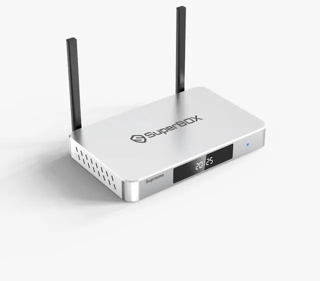 Alt view image 2 of 5 - Latest SuperBox Supreme Fully Loaded,2025 Newest Pack,4G+128G Powerful Smart Box,Time Shift, Parental Control Time,Super Powerful TV Box with Voice Remote Control,Ideal for Home
