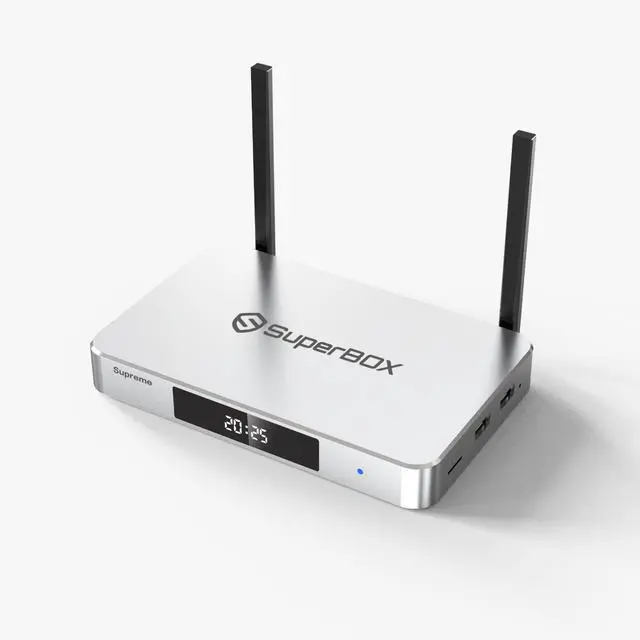 Alt view image 3 of 5 - Latest SuperBox Supreme Fully Loaded,2025 Newest Pack,4G+128G Powerful Smart Box,Time Shift, Parental Control Time,Super Powerful TV Box with Voice Remote Control,Ideal for Home