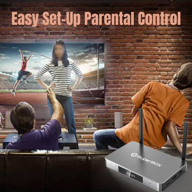 Alt view image 18 of 18 - (Latest) 2025 S6 ULTRA Smart TV Box Android 12, 4GB RAM, 128GB Storage, 6K HD, Built-in Voice Control, Android Box, Versatile Streaming Media Player, Free Channels with Zero Subscription Fees