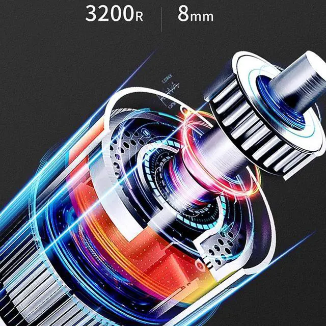 Alt view image 3 of 6 - BDI TECHNOLOGY Mini Massage Gun with 6 Speeds 4 Massage Heads (LCD version)-- BX720