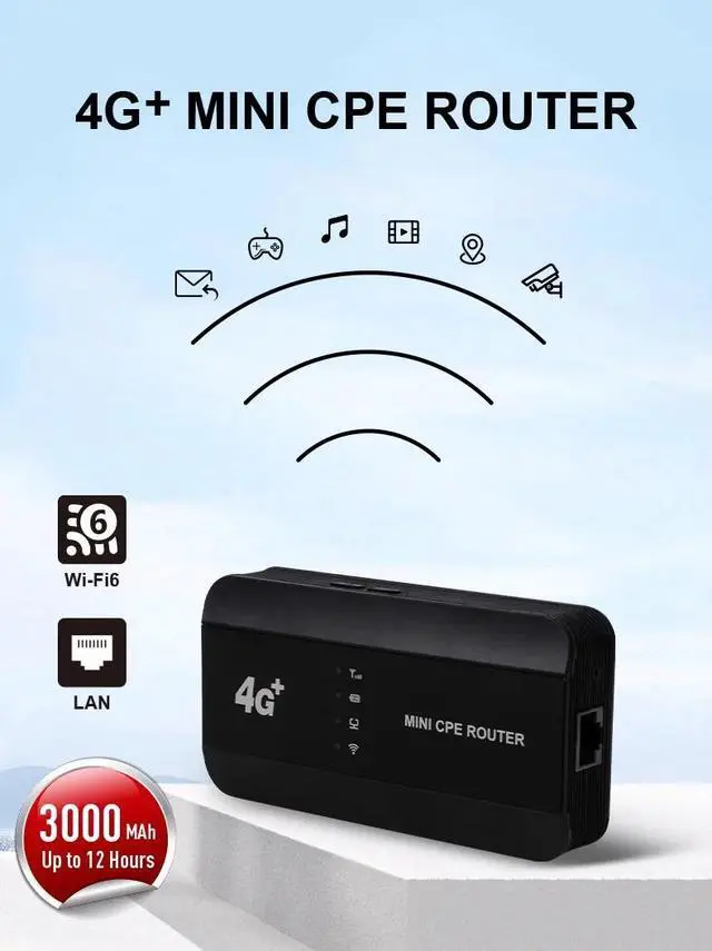 Alt view image 3 of 7 - BDI TECHNOLOGY 4G portable WIFI M10-EW