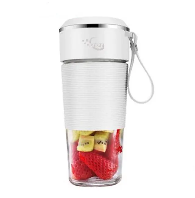 Main image of Portable Blender Personal Size, 6-Blade Ice Crusher for Smoothies Shakes, USB Rechargeable Travel & Sports Bottle,  BDI TECHNOLOGY (White)