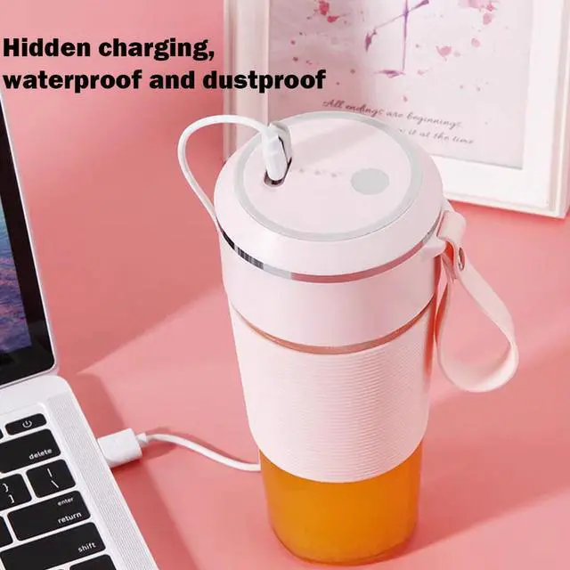 Alt view image 5 of 7 - BDI TECHNOLOGY Portable Juice Blender Cup with 6 Blades Ice Crusher, USB Rechargeable, 3 Pack - Easy and Safe Cleaning, Multi-function, Food-grade Material