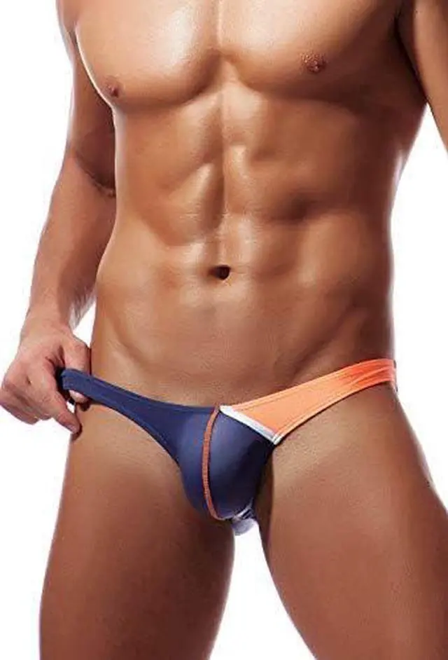 Alt view image 5 of 7 - Newsywell Men's Ice Silk Bikini Low Rise Soft Classic Breathable Briefs Underwear Purple Blue XX-Large