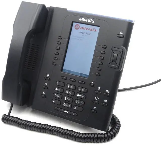 Main image of Allworx 9312 VoIP Business Phone  12 Line, Backlit Display, Dual Ethernet, PoE Support