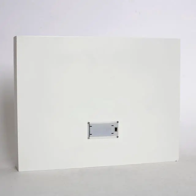 Alt view image 5 of 6 - PIONEER-EFFORT Christmas Wooden Advent Calendar with 24 Drawers to Fill Small Gifts Christmas Scene with LED Lights Countdown to Xmas Tabletop Decoration