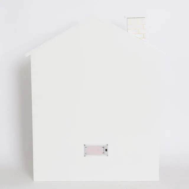 Alt view image 6 of 7 - PIONEER-EFFORT Wooden Christmas Advent Calendar House with Blinds Style LEDs Reindeer Forest Xmas Gifts for Adults