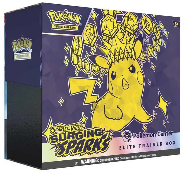 Main image of Pokemon TCG: Scarlet & Violet - Surging Sparks Pokemon Center Elite Trainer Box (Exclusive)
