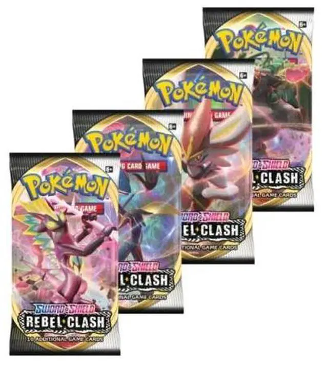 Alt view image 3 of 6 - Pokemon TCG: Sword & Shield - Rebel Clash Booster Pack - Random Artwork
