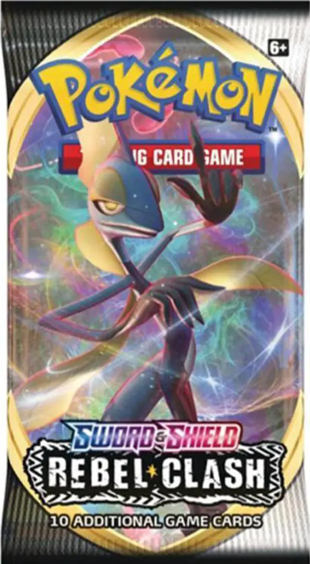 Alt view image 4 of 6 - Pokemon TCG: Sword & Shield - Rebel Clash Booster Pack - Random Artwork