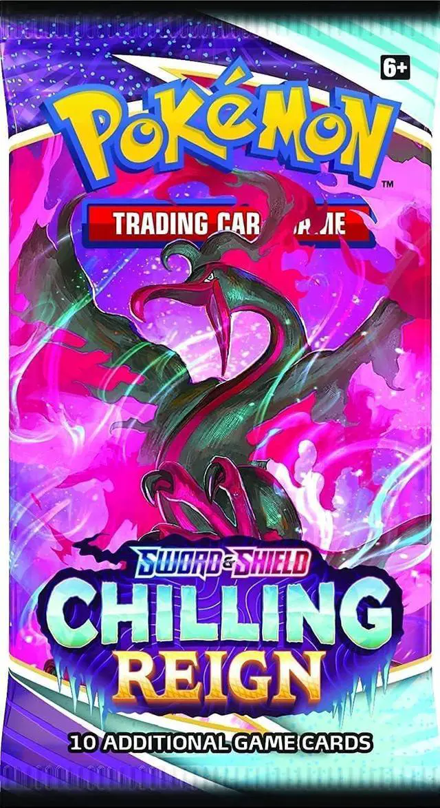 Main image of Pokemon TCG: Sword & Shield - Chilling Reign Booster Pack - Random Artwork