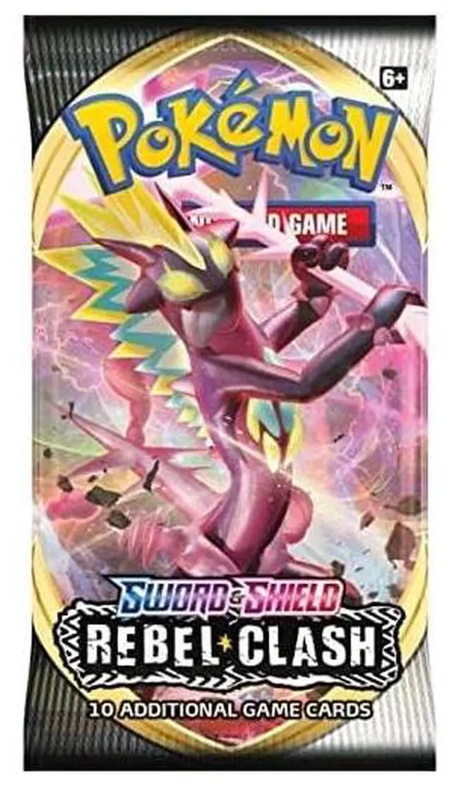 Alt view image 5 of 6 - Pokemon TCG: Sword & Shield - Rebel Clash Booster Pack - Random Artwork