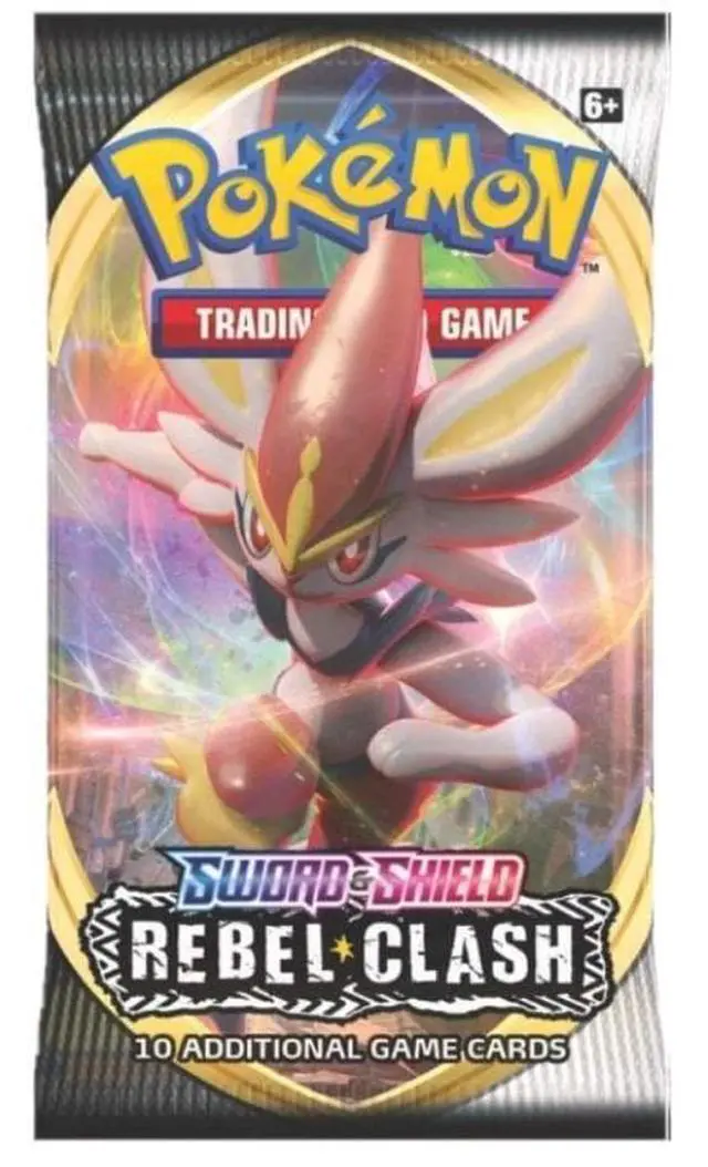 Main image of Pokemon TCG: Sword & Shield - Rebel Clash Booster Pack - Random Artwork