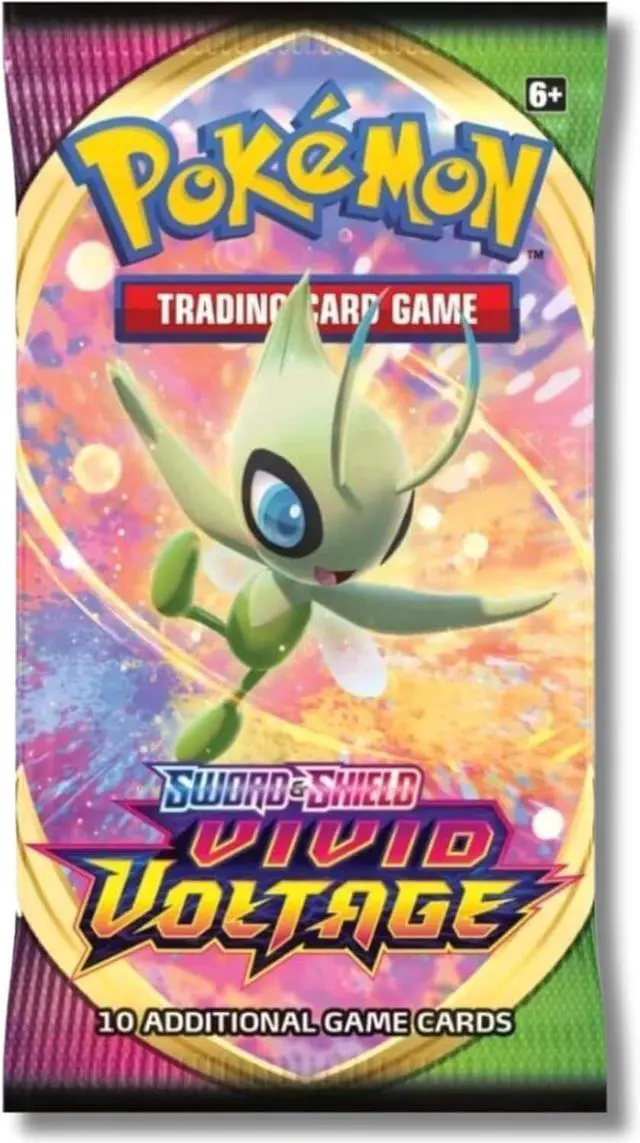 Alt view image 3 of 3 - Pokemon TCG: Sword & Shield - Vivid Voltage Booster Pack - Random Artwork