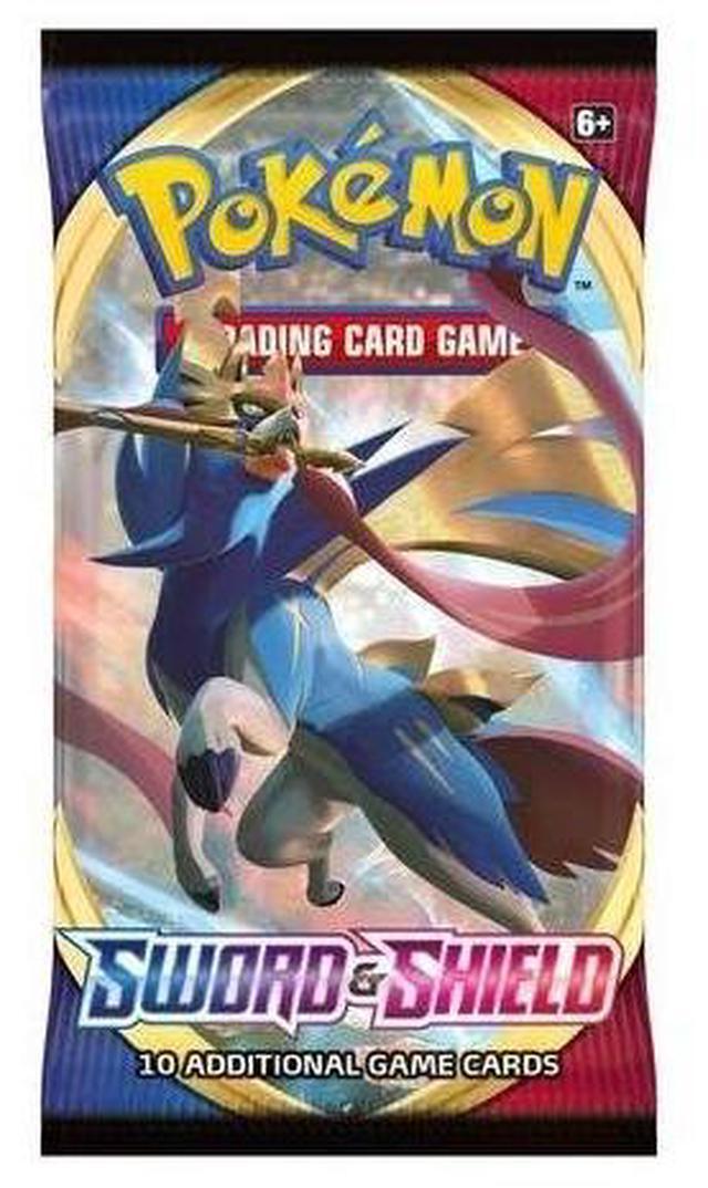 Alt view image 3 of 3 - Pokemon TCG: Sword & Shield - Sword & Shield Base Set Booster Pack - Random Artwork