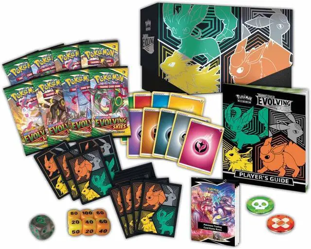 Alt view image 3 of 4 - Pokemon TCG: Sword & Shield - Evolving Skies Elite Trainer Box [Flareon/Jolteon/Umbreon/Leafeon]