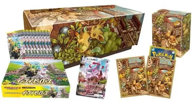 Alt view image 2 of 7 - Pokemon TCG: Eevee Heroes Set Gym Box (Japanese)
