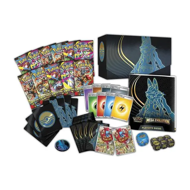 Alt view image 2 of 7 - Pokemon TCG: Mega Evolution Elite Trainer Box Pokemon Center Exclusive