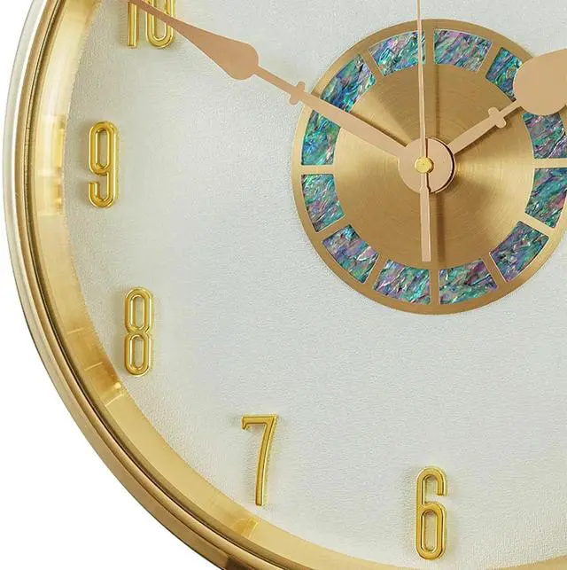 Alt view image 5 of 6 - Wall Clock Fashionable Creative Luxury Swan Silent Quartz Watch Living Room Home Decoration