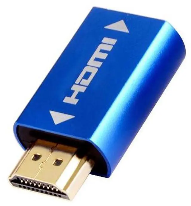Alt view image 2 of 3 - SongryVGA HDMI EDID Emulator 1080P PassThrough Adapter Dummy Plug  for Extender/KVM Switch/AV Receiver/Video Splitters/ Xbox