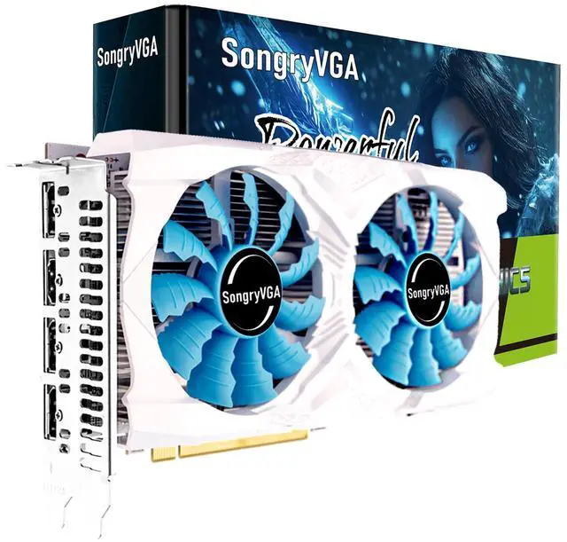 Main image of SongryVGA GTX 1660 Super 6GB GDDR6 Gaming Graphics Card,192-bit 8Pin PCIe 3.0,4K Triple DP + HDMI,for PC Gaming & Multi-Monitor Setup