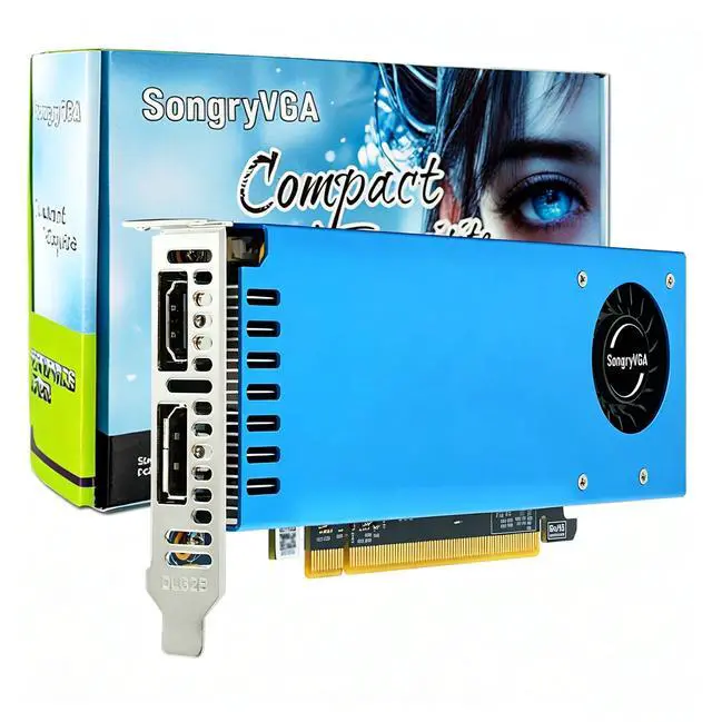 Main image of SongryVGA RTX 3050 6GB Low Profile Graphics Card,GDDR6 92-bit PCIe 4.0 x16 HDMI+DP Outputs Compatible with SFF/Thin ITX/HTPC PC