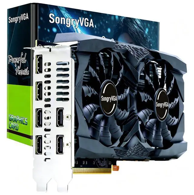 SongryVGA RX 5600 XT 6GB GDDR6 Graphics Card 