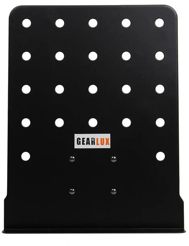 Alt view image 2 of 4 - Gearlux Attachable Music Stand Arm with Plate Width of 9.4 Inches and Height of 12.4 Inches; Attaches to Microphone Stands; Holds Tablets, Phones, Sheet Music