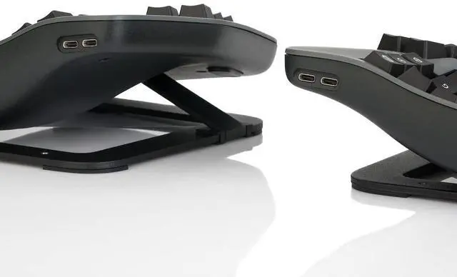 Alt view image 4 of 5 - KINESIS Advantage360 Split Ergonomic Keyboard - USB-C | Mechanical Switches | Fully Programmable | Contoured Shape | Adjustable Tenting | PBT Keycaps