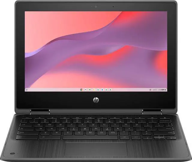 Alt view image 3 of 5 - HP Chromebook Pro X360 Fortis 11 2-in-1 Laptop (11.6" Touchscreen, Intel Processor, 8GB RAM, 128GB Storage), Ruggedized & Spill-Resistant, Convertible, Students & Education, Webcam, Chrome OS, Black
