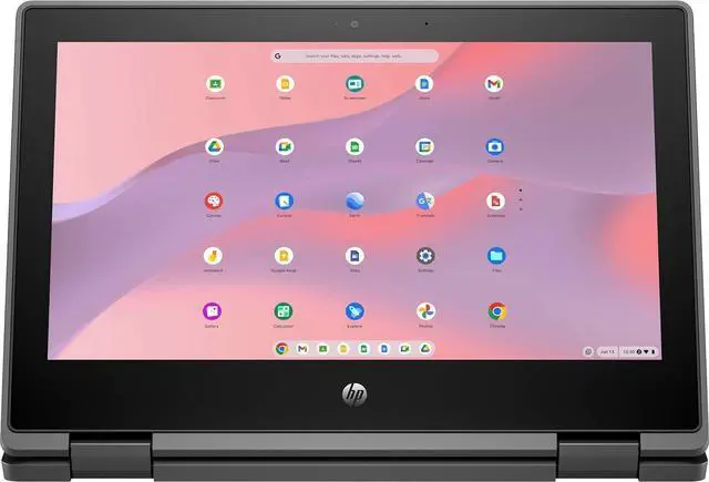 Alt view image 5 of 5 - HP Chromebook Pro X360 Fortis 11 2-in-1 Laptop (11.6" Touchscreen, Intel Processor, 8GB RAM, 128GB Storage), Ruggedized & Spill-Resistant, Convertible, Students & Education, Webcam, Chrome OS, Black