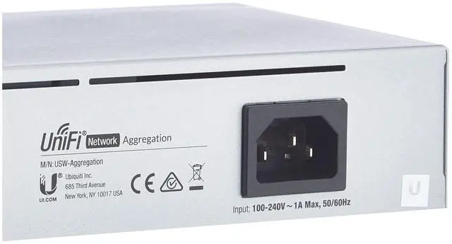 Alt view image 3 of 5 - Ubiquiti Networks UniFi Aggregation Switch is a Managed Layer 2 Switch with, W125916184 (Managed Layer 2 Switch with Eight 10G SFP+ Ports. USW-Aggregation, Managed, L2, None, Rack mounting, 1U)
