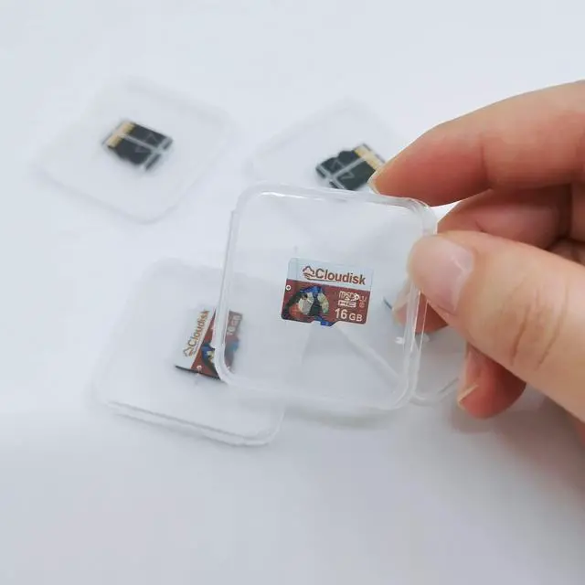 Alt view image 2 of 5 - Cloudisk Pack of 5 Parrot-Prime Micro SD Card 16GB Flash Memory Card Micro SDHC C10 A1 U1 with SD Adapter, Card Reader (16GB)
