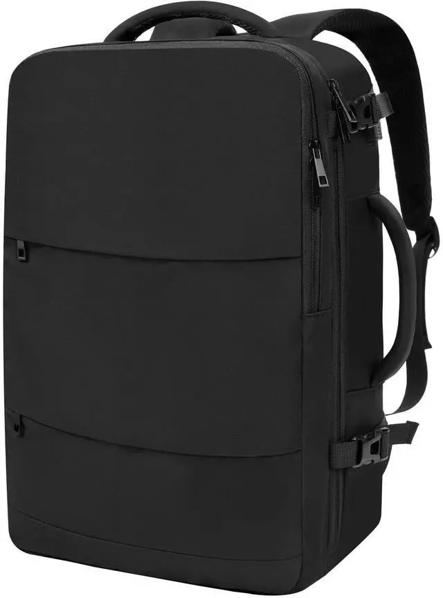 Main image of BAGAIL Travel Laptop Backpack, Carry on with USB Port, Luggage Bag for Holiday-Black