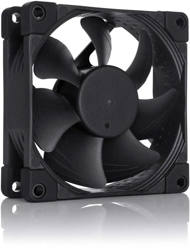 Alt view image 2 of 5 - Noctua NF-A8 PWM chromax.Black.swap, Premium Quiet Fan, 4-Pin (80mm, Black)