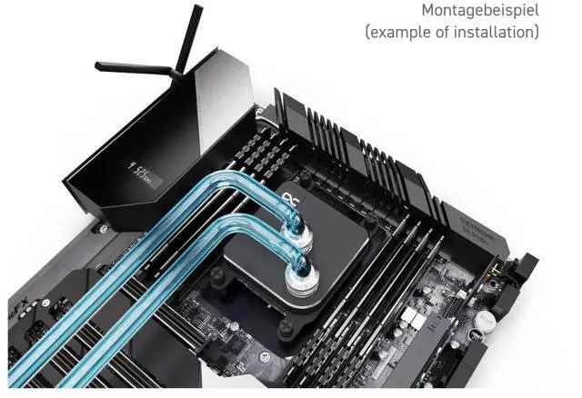 Alt view image 2 of 5 - Alphacool Core 1 CPU Water Block, Black