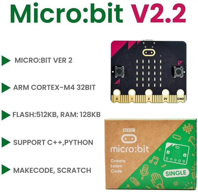 Alt view image 3 of 5 - KEYESTUDIO 45 Sensors Starter Kit + Micro:bit V2 Robot Car