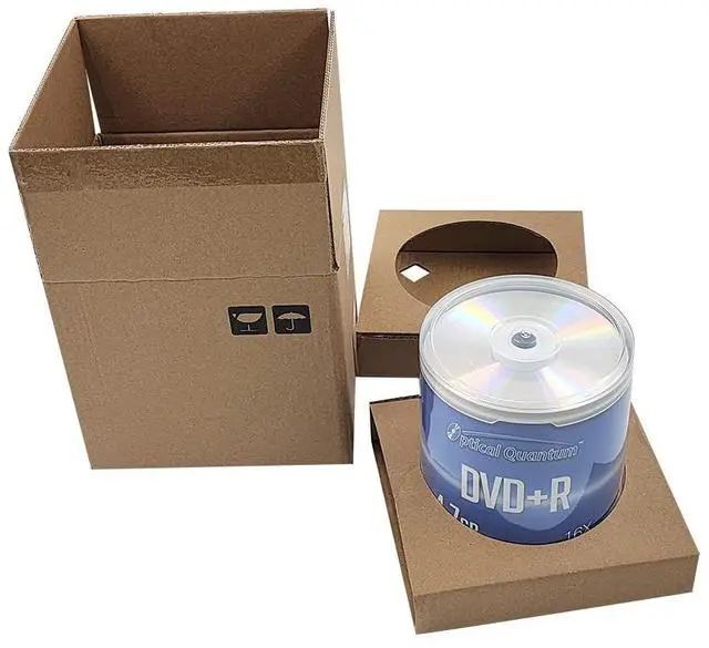 Alt view image 2 of 5 - Optical Quantum 16X 4.7 GB DVD+R Blank Media Shiny Silver Top, 100-Disc Spindle for Burning Video, Recordable DVD Discs, Writable Blank DVDs